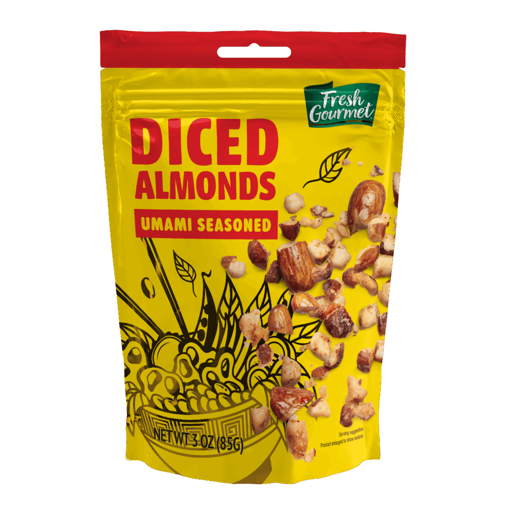 Diced Almonds - Umami Seasoned